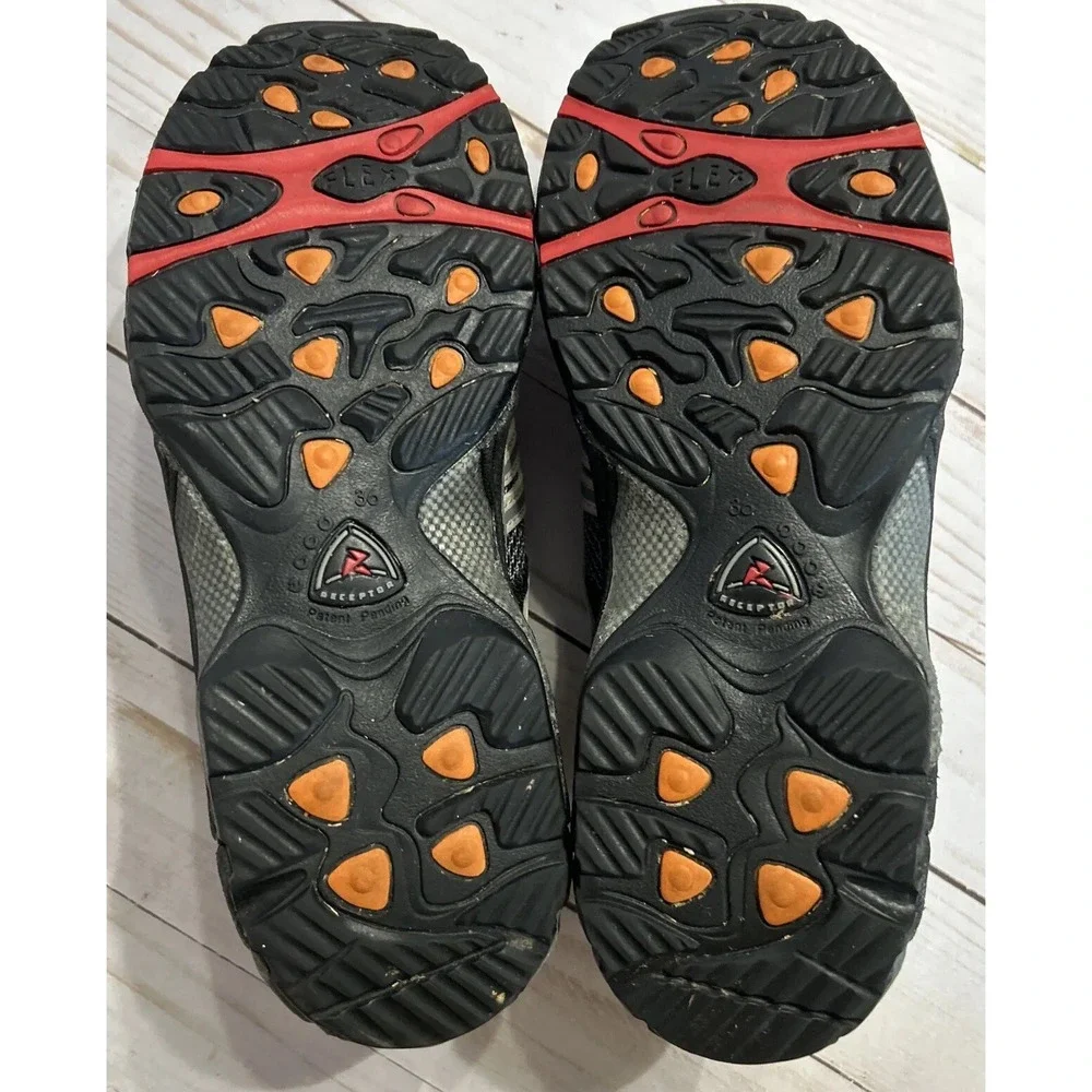 ECCO Receptor Trail‎ Running Shoes Women's Size 5-5.5 Rugged Leather Mesh EUC 36